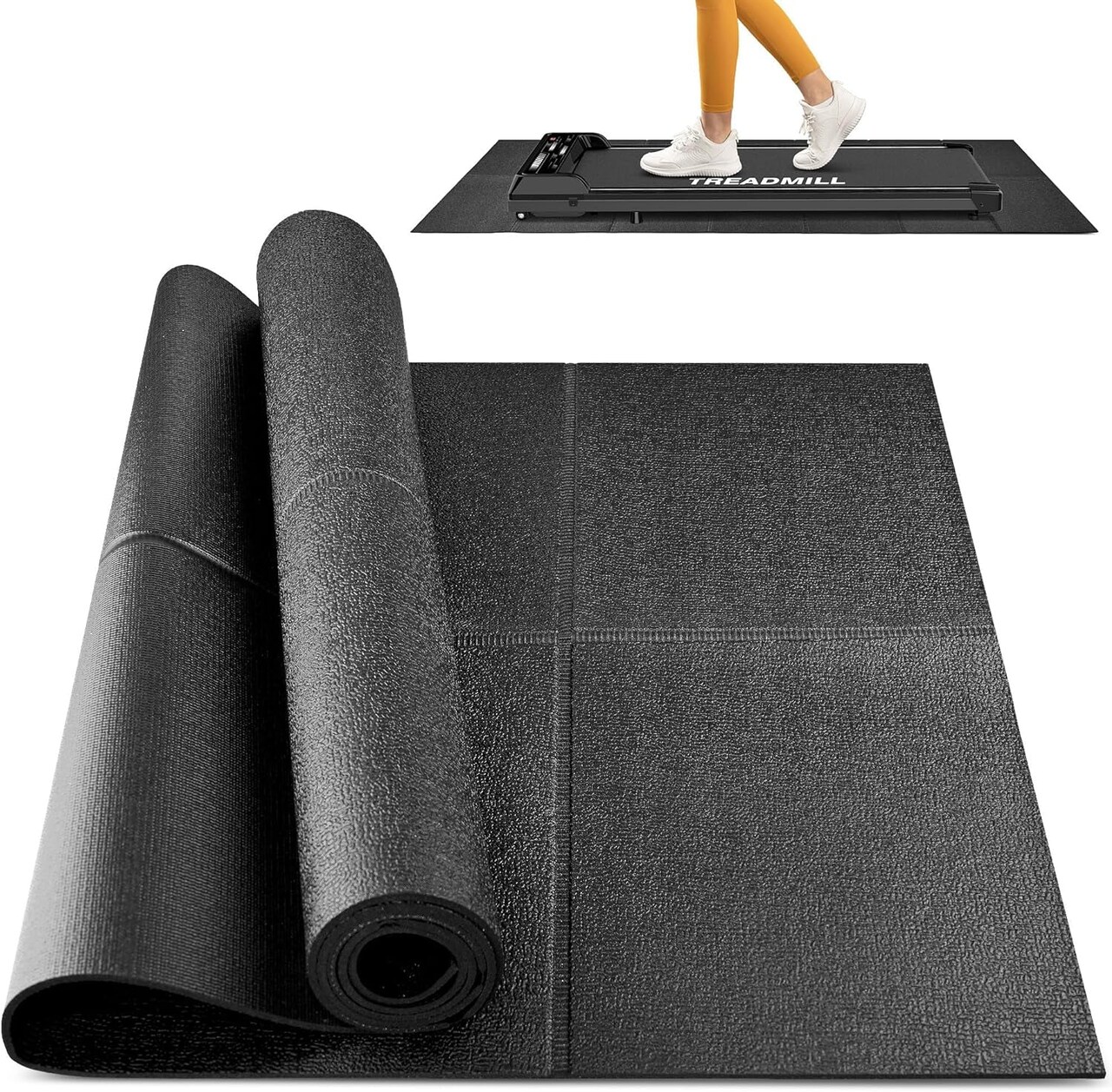 Walking Pad Treadmill under Desk for Home/Office, Portable Walking Treadmill 2.25HP, Walking Jogging Machine Remote Control with 265 Lbs Weight Capacity